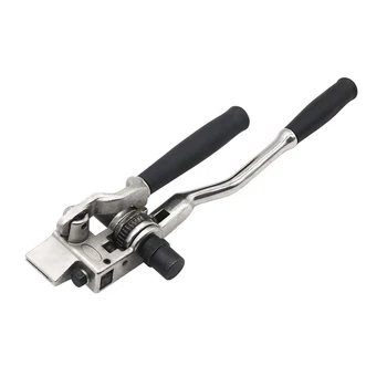 

2 In 1 Practical Banding Tool Cable Tie Packing Belt Shear Stainless Steel Tightener Ratchet Manual Strapping Tensioner Durable
