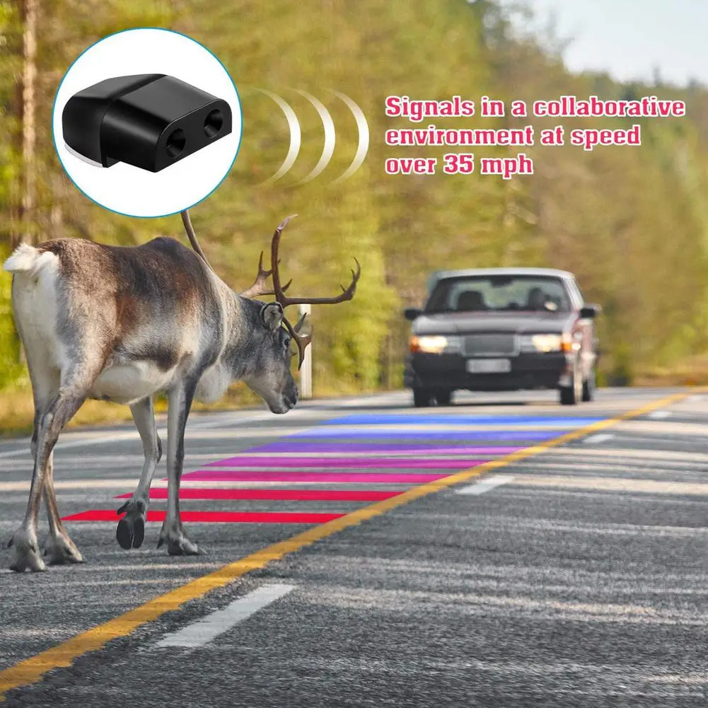 4-Pack Universal Deer Whistles – Animal Warning Safety For Cars & Trucks
