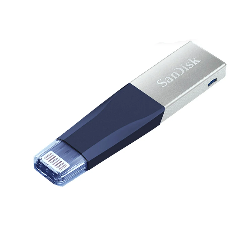 SanDisk PenDrives 64 Гб 128 ГБ 256 USB флеш накопитель usb Flash 3 0 двойной интерфейс для iPhone iPad APPLE