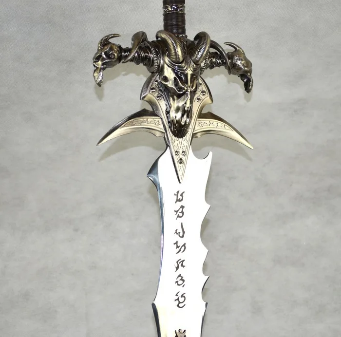 [Металл] поделки 1:1 WOW Arthas Menethil sword Frostmourne модель из сплава игрушки для взрослых украшение дома взрослая Коллекция Модель подарок