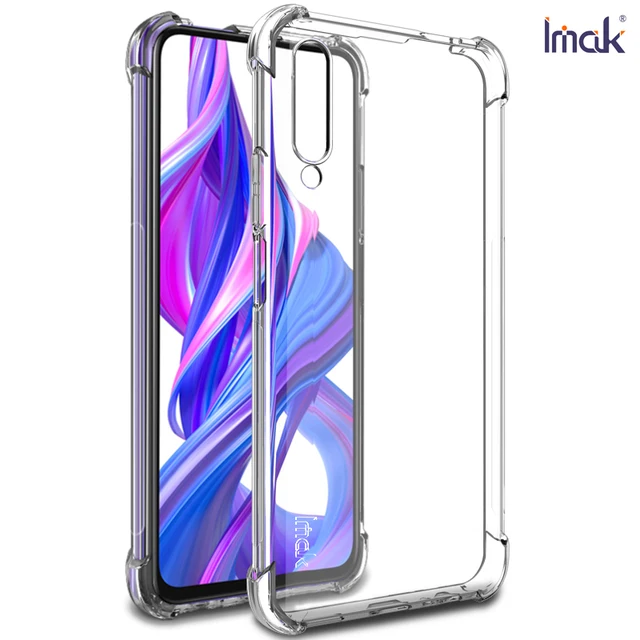 $US $6.48 IMAK 360 Protection Crystal Back Shell for Huawei Honor 9X Premium X9 Pro Clear Case TPU for Funda 