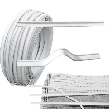 

100PCS Mask Dedicated Nose Bridge Strip DIY Mouth Mask Nose Strip Straps DIY Handmade Disposable Masks Assesories