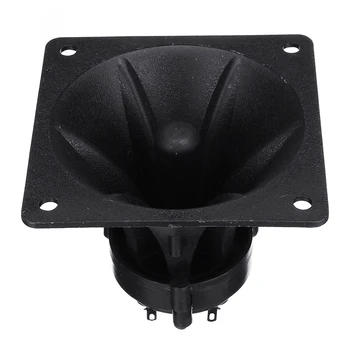 

1pc HiFi Audio Speaker Magnetic Treble Speakers Stereo Loudspeaker Black Square Piezo Horn Tweeter For Home Speakers Accessories