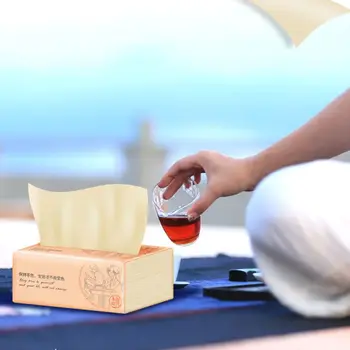 

10 Packs Bamboo Pulp 3-Ply Toilet Paper Towels Napkins Facial Tissues Household Cleaning Kitchen