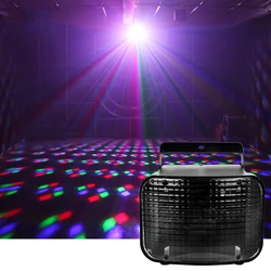 Novo dmx rgbw led strobe disco dj feixe ponto efeito de iluminação palco festa dança clube casamento borboleta luz quadrado padrão efeito