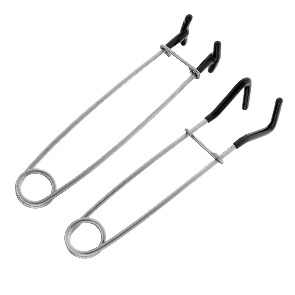 2pcs Fish Mouth Openers Spreaders Pick Up Hook Fish Hook Remover Extractor Fishing Lure Tool