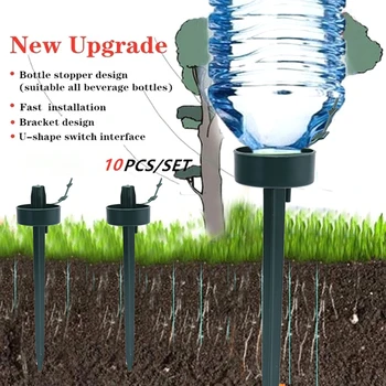 

10x Plant Self Watering Adjustable Stakes Plant Waterer Self Automatic Watering