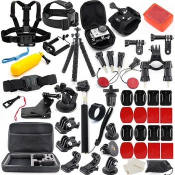 

Action Camera Accessories Kit for GoPro Hero 7 6 5 4 3+ 3 2 1 Hero Session 5 Black Accessory Bundle Set