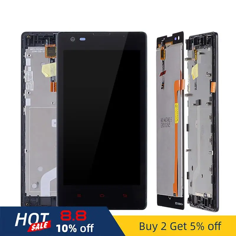 3g версия 100% 1280x720 для XIAOMI Redmi 1S ЖК дисплей сенсорный экран дигитайзер Замена