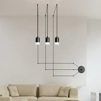 

Design Modern LED Pendant Lights for Living Dining Room Hanging Lamp Home DIY Suspension Luminaria Pendant Lamp Loft Decor Home