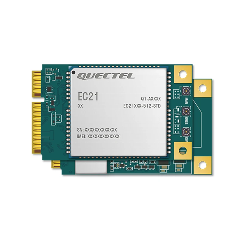

EC21-EU MINI PCIE B1/B3/B7/B8/B20/B28A cat1 LTE UMTS/HSPA + и GSM/GPRS/EDGE 100% новый и оригинальный EC21EUGA