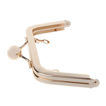 

1PC Metal Frame Kiss Clasp Lock For Coin Purse Bag Handbag DIY Making 14cm