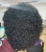 Afro corto rizado peluca corte Pixie pelucas de pelo Remy brasileño pelo Afro Puff pelucas de cabello humano para las mujeres la máquina hizo pelucas