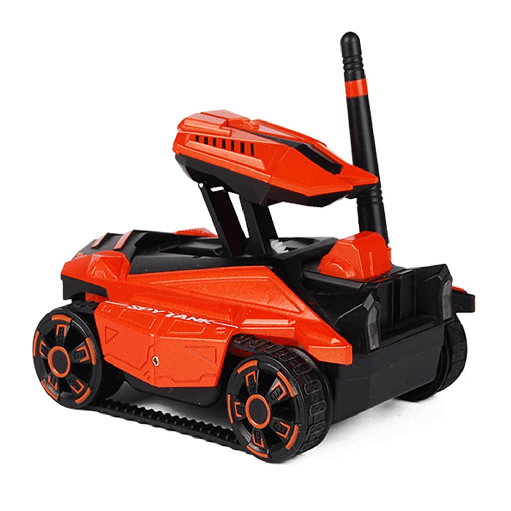 

Smart Robot Gifts 0.3MP Camera Full Direction Driving Outdoors Phone Controlled Remote Control Off Road WIFI FPV Car RC Toy Tank