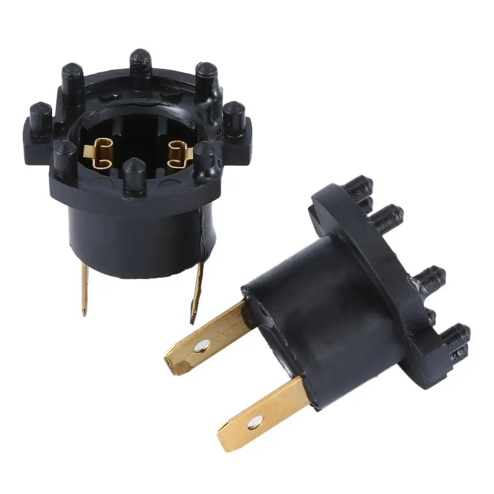 A Pair Headlight Bulb Bases Genuine Headlamp Socket H7 Globe Bulb Holder For Mazda 3 5 323 2 De 3 323 Bk Bj