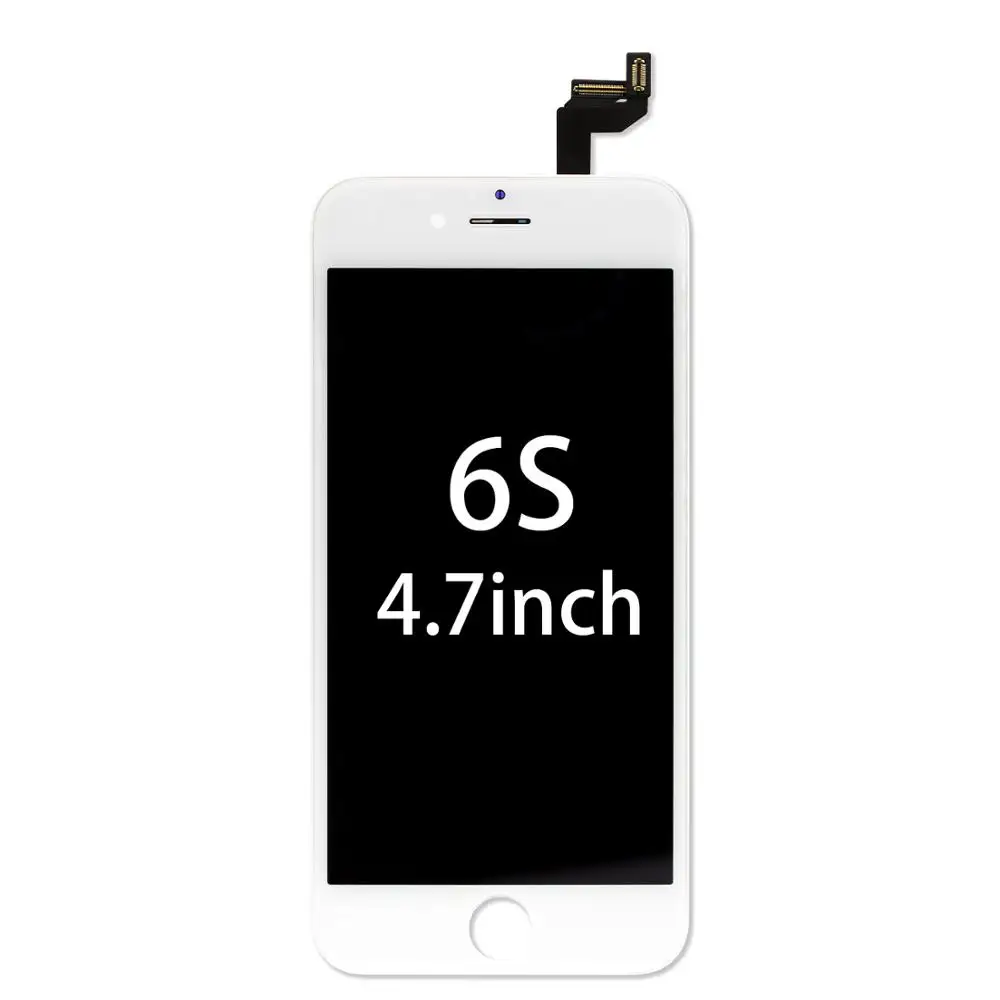 Черный/белый экран Замена для iPhone 6 6plus дисплей 3D сенсорный дигитайзер сборка ЖК для A1586 A1589 A1549 A1522 A1524 тоже - Цвет: 6s-White