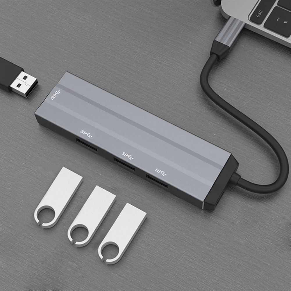 Type C USB 3,0 концентратор usb type C на 4 порта USB 3,0 адаптер type C 3,0 разветвитель для MacBook samsung Galaxy S9 huawei P20 Pro