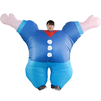 

adult size party fun blow-up inflatable giant Hercules costume