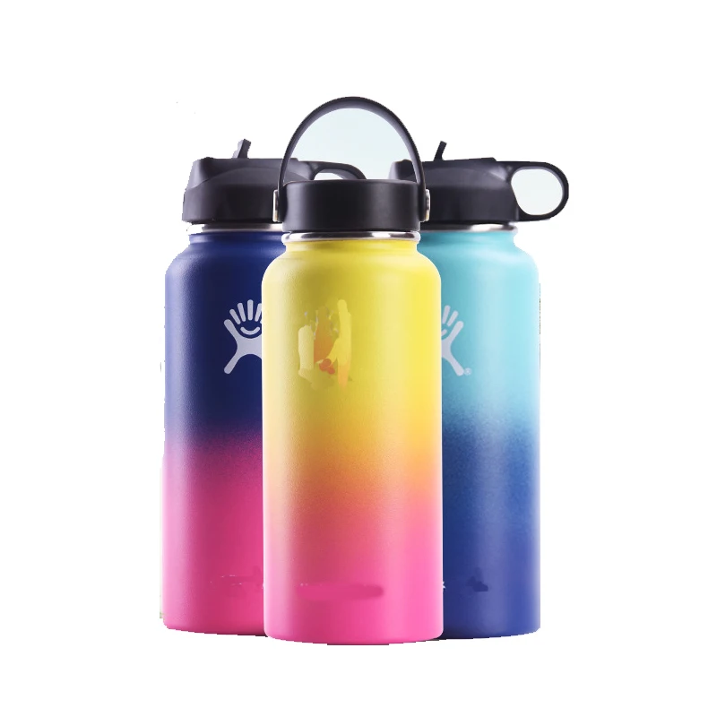 

18oz/32oz/40oz Tumbler Flask Vacuum Insulated Flask Stainless Steel Water Bottle Wide Mouth Outdoors Sports hydro Bottle