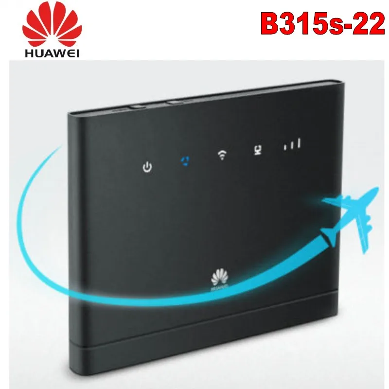 Оригинальная разблокировка 150 Мбит/с HUAWEI B315 телефон 4G LTE роутер со слотом для Sim
