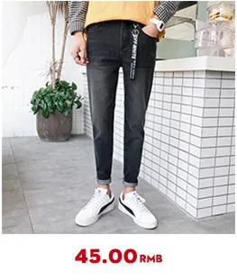 MEN'S Denim Coat Korean-style Trend Slim Fit Back Printed Youth Denim Jacket Men's Foreign Trade Large Size Men'S Wear