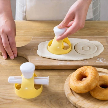

Kitchen Accessories DIY Donut Mold Cutter Food Desserts Maker Supplies Cooking Tools Kitchen Gadgets Decorating Products cocina