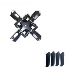 Poignée de Rotor arrière d'hélicoptère RC Align 500 PRO/L, 4 lames, 4mm, 5mm