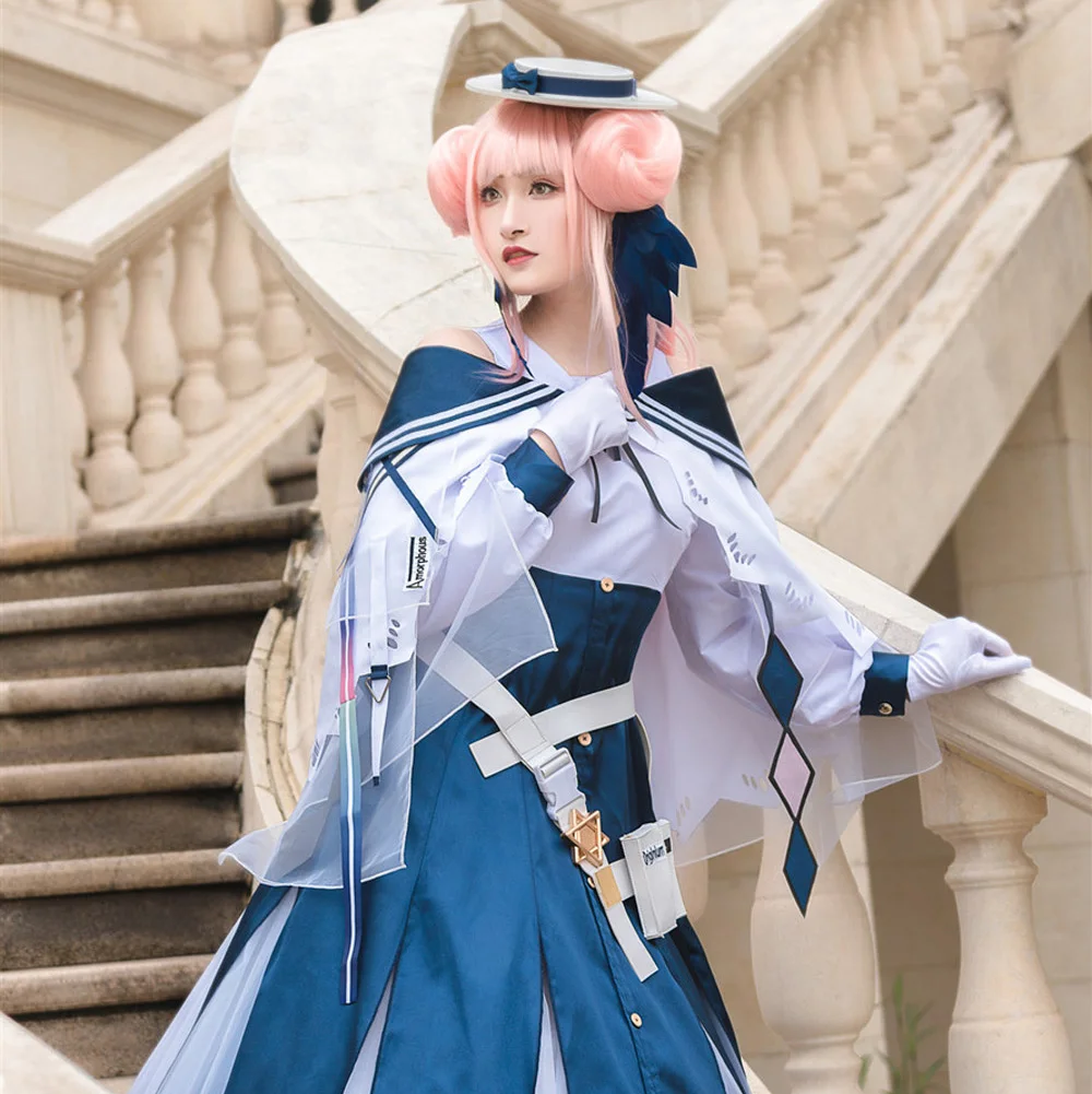 VEVEFHUANG игра Arknights Hearo Ceylan Косплэй костюм женский для косплея платье на Хэллоуин Карнавальный вечерние костюмы принцессы