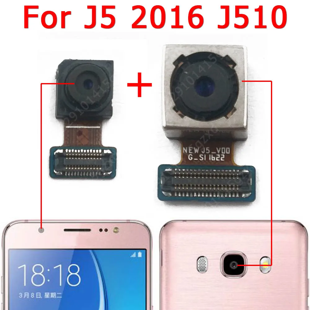 Rear Front Camera For Samsung Galaxy J5 2016 2017 Prime J500 J510