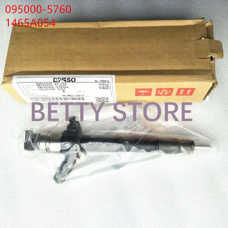 Подлинная Топливная форсунка common rail 095000-5760 095000576 для 1465A054
