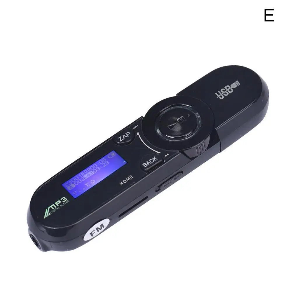 1.1'' Mini MP3 Player 32GB Music Playing With FM Radio Music Player Sporty MP3 Players With Clip Running Players - Цвет: E