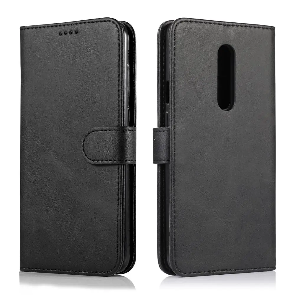 Флип кошелек ТПУ кожа мягкая сумка для One plus 7 Pro One plus 7 Чехол