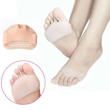 

Silicone Gel Insoles Forefoot Pad Honeycomb Forefoot Insoles for Women High Heel Invisible Gel Insoles Forefoot Pads Foot Care