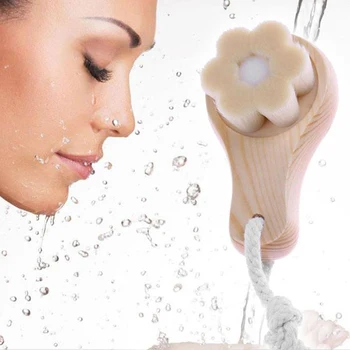 

1 Piece Hand Wash Your Face And Brush Cleansing Brush Comma Ultra-soft Cleansing Brush Hand Cleansing Brush Soft Hair