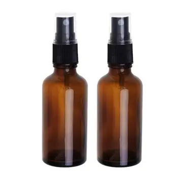 

6pcs 30ml Press Spray Bottle Essential Oil Lotion Refillable Glass Bottle Alcohol Sanitizer Dispensers Mist Atomizer Bottles