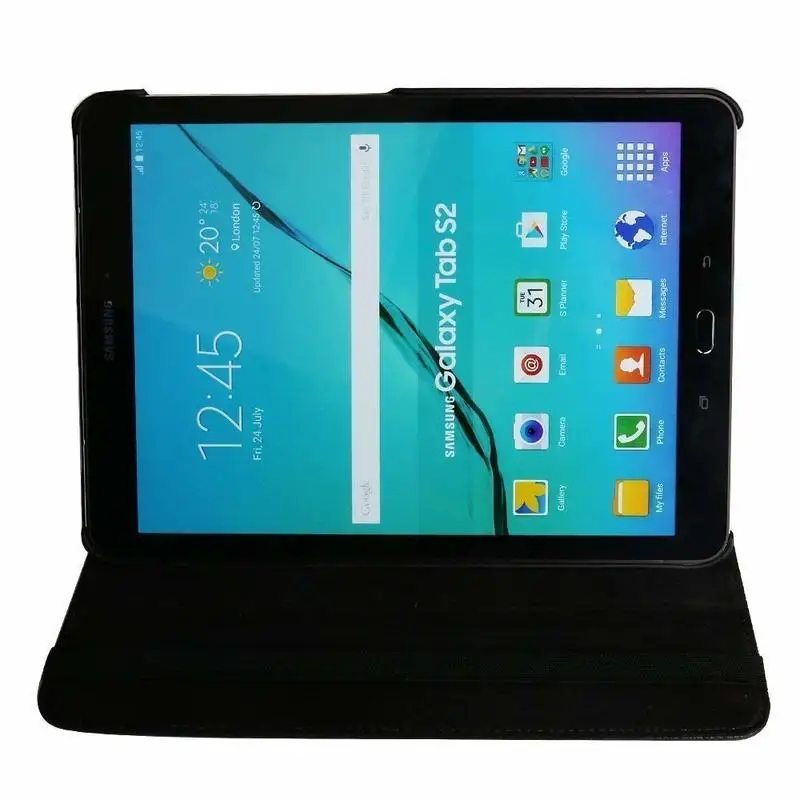 360 вращающийся стенд Pu кожаный чехол для Samsung Tab S2 8 0 дюймов Galaxy SM T710 T715 T713 Чехлы