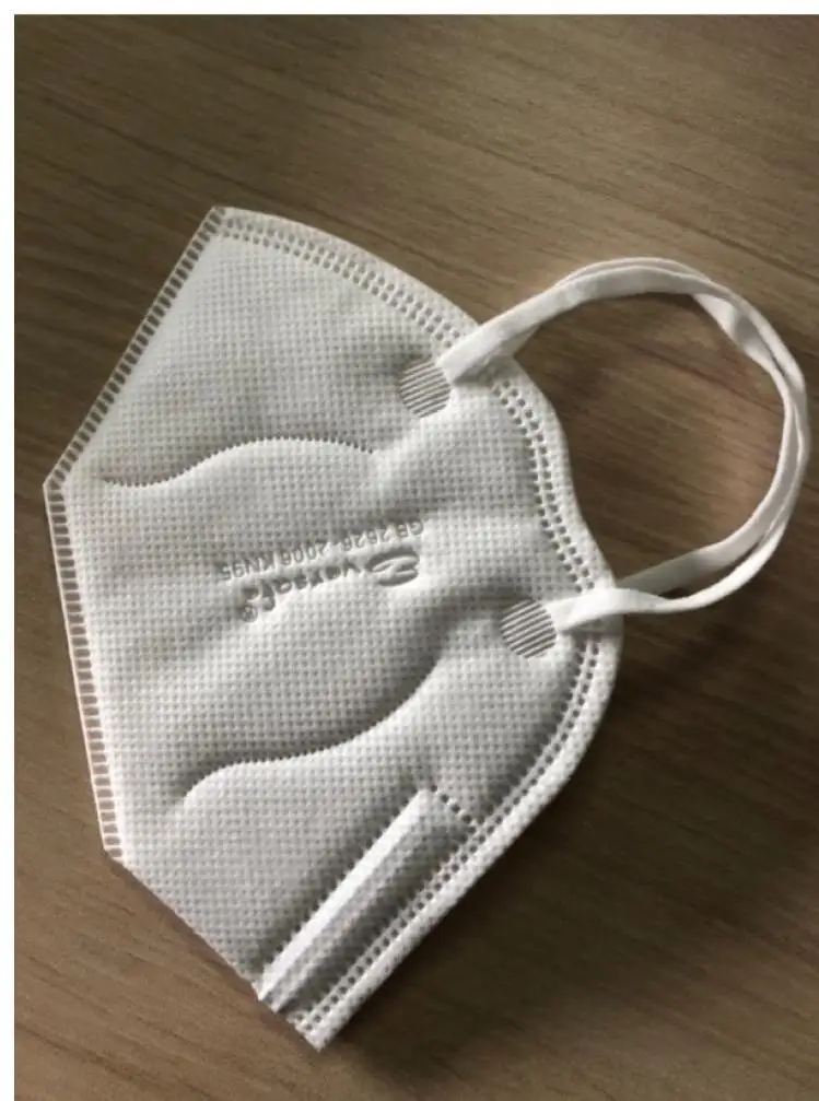 

Outdoor Anti Dust Mask Portable Earloops N95 Masks Adjustable Safety Face Mouth Mask White 20Pcs