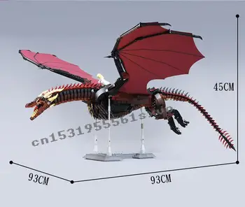 

Lepining 2020 New Arrive Presale Games of Thrones Dragon Death Balerion Action Figures Building Blocks Toy For Gift