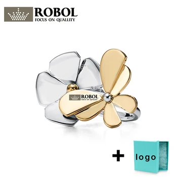 

xl tfb original high quality 925 sterling silver series fashion flower ring suitable for ladies anniversary party free wholesale