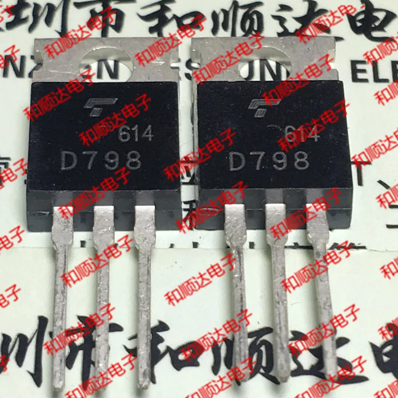 

Оригинальные новые/5 шт./D798 2SD798 TO-220 6A 300 в