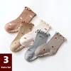 3 Pairs/lot Children's Socks Solid Autumn Spring Boy Anti Slip Newborn Baby Socks Cotton Infant Socks for Girls Boys Floor Socks 1