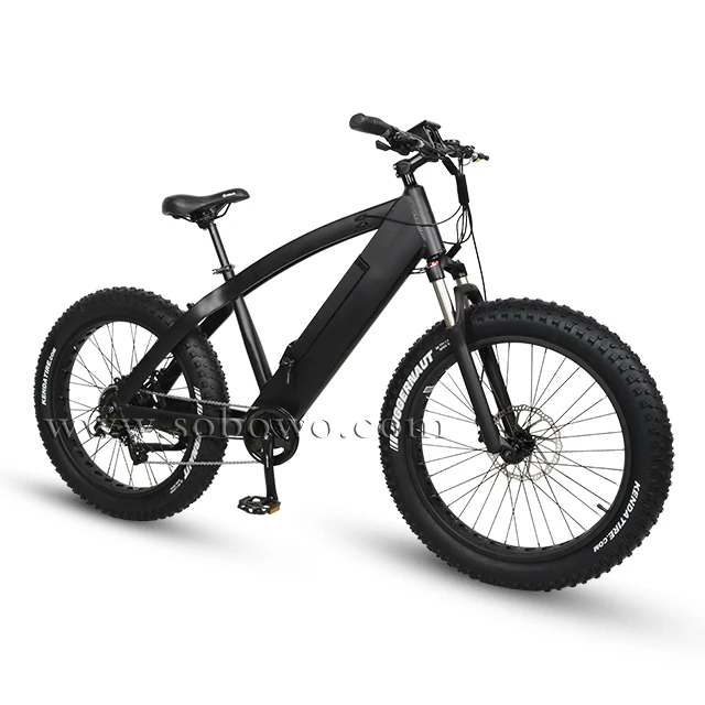 Sobowo Q7-9 26*4 inch patented high quality mountain electric bicycle