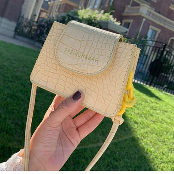 

2020 Summer Letter Print Mini Shoulder Messenger Bag Women Flap Designer letter Crossbody Handbags and Purses