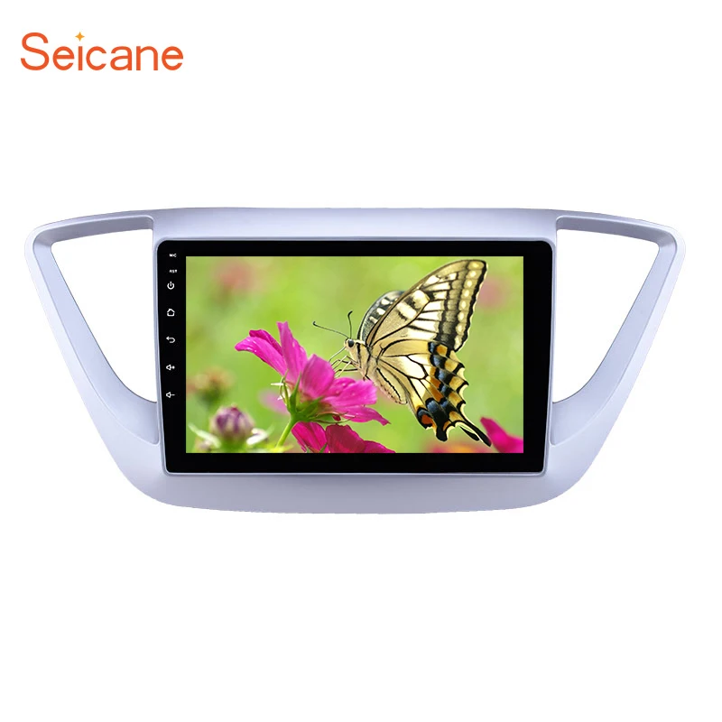 Seicane автомобильный стерео 2Din Android 8 1 Navi HD 9 &quotgps головное устройство для hyundai Verna 2016
