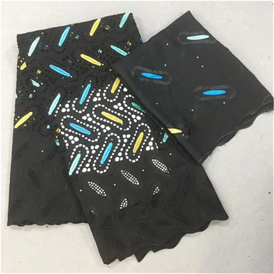 Швейцарская кружевная ткань хлопок Suisse сухие llllace ткани высокого качества ткань из Дубая швейцарская вуаль кружева в швейцарской 5+ 2 ярдов/партия