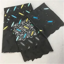 Швейцарская кружевная ткань хлопок Suisse сухие llllace ткани высокого качества ткань из Дубая швейцарская вуаль кружева в швейцарской 5+ 2 ярдов/партия