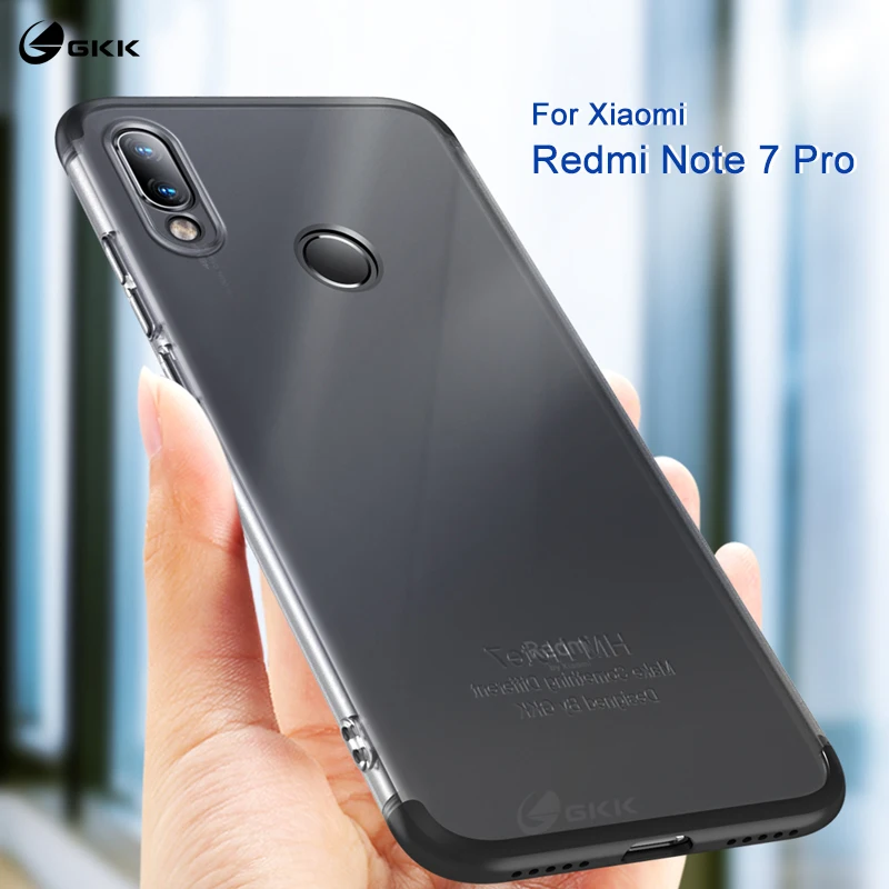 

GKK Luxury Case for Xiaomi Redmi Note 7 Pro Case Translucent Fashion Hard PC Ultra Thin Matte Cover For Redmi Note 7 Pro Coque
