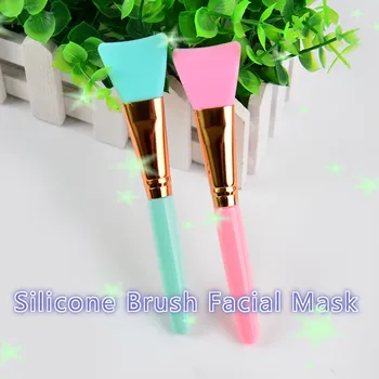 

Professional DIY Facial Mask Silicone Brush Facial Mask Tools Face Care Cosmetic Beauty Tools Brochas Para Maquillaje Comforable