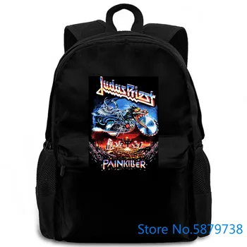 

RAREE Hard Rock Punk Metal Punk Band Judas Priest Painkiller New - Letter women men backpack laptop travel school adult