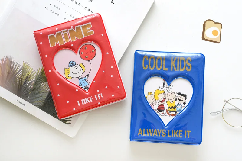 Cartoon Album Holds 64 Mini Photos Instax Album Photo Album for Mini Fuji Instax & Name Card 7s 8 25 50s Mini Photo Album